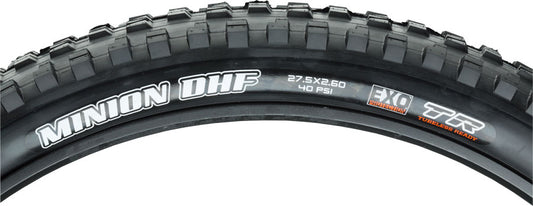 Maxxis Minion DHF Tire - 27.5 x 2.6 Tubeless Folding Black Dual EXO-Goodwynn's