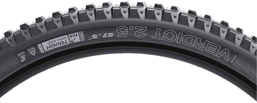 WTB Verdict Tire - 27.5 x 2.5 TCS Tubeless Folding BLK Tough/High Grip TriTec E25