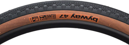 WTB Byway Tire - 650b x 47 TCS Tubeless Folding Black/Brown