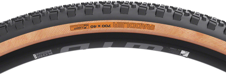 WTB Raddler Tire - 700 x 40 TCS Tubeless Folding BLK/Tan Light Fast Rolling-Goodwynn&#39;sGoodwynn&#39;s