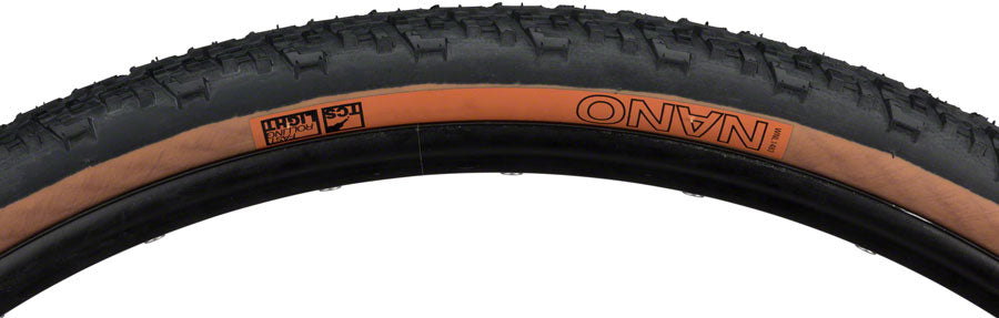 WTB Nano 40 Tire - 700 x 40 TCS Tubeless Folding BLK/Tan Light Fast Rolling