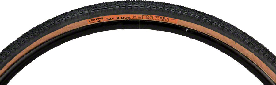 WTB Riddler 700c Tire - 700 x 37 TCS Tubeless Folding BLK/Tan Light Fast Rolling-Goodwynn&#39;sGoodwynn&#39;s