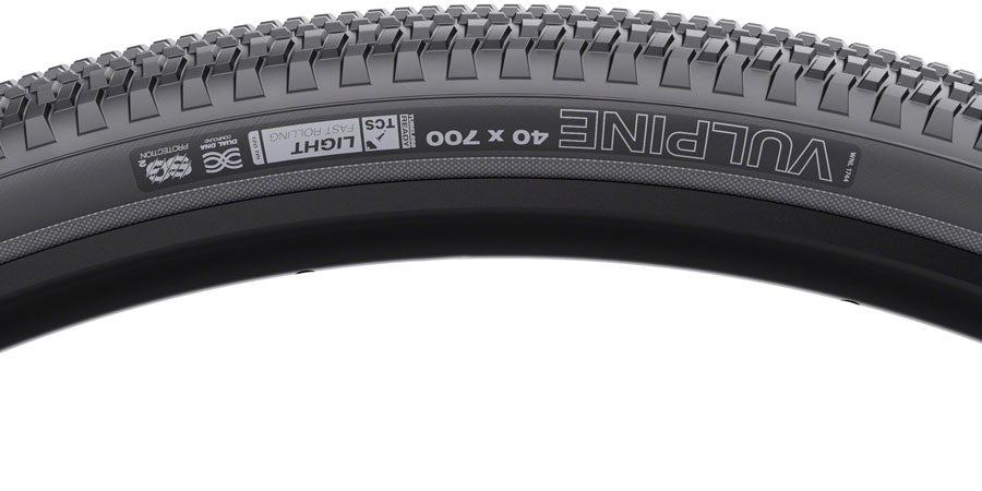 WTB Vulpine Tire - 700 x 40 TCS Tubeless Folding BLK Light/Fast Rolling Dual DNA SG2-Goodwynn&#39;sGoodwynn&#39;s