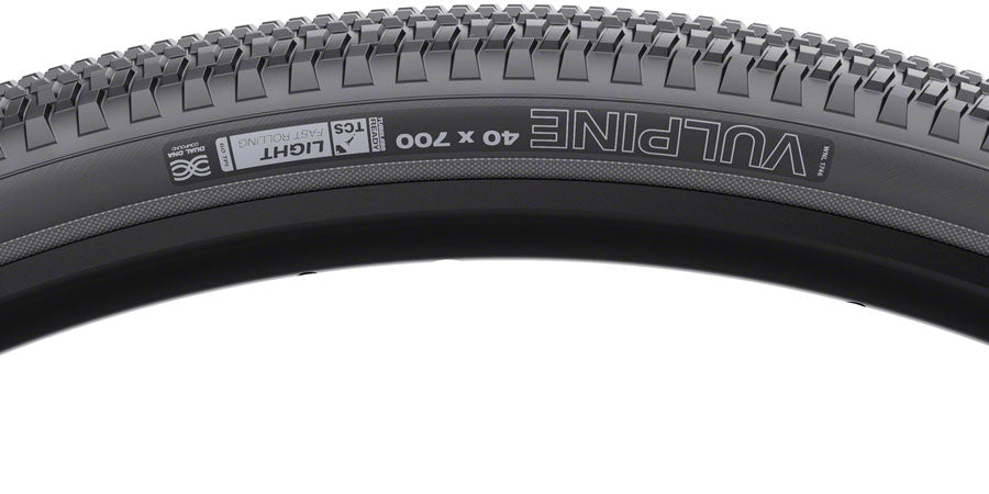 WTB Vulpine Tire - 700 x 40 TCS Tubeless Folding BLK Light/Fast Rolling Dual DNA