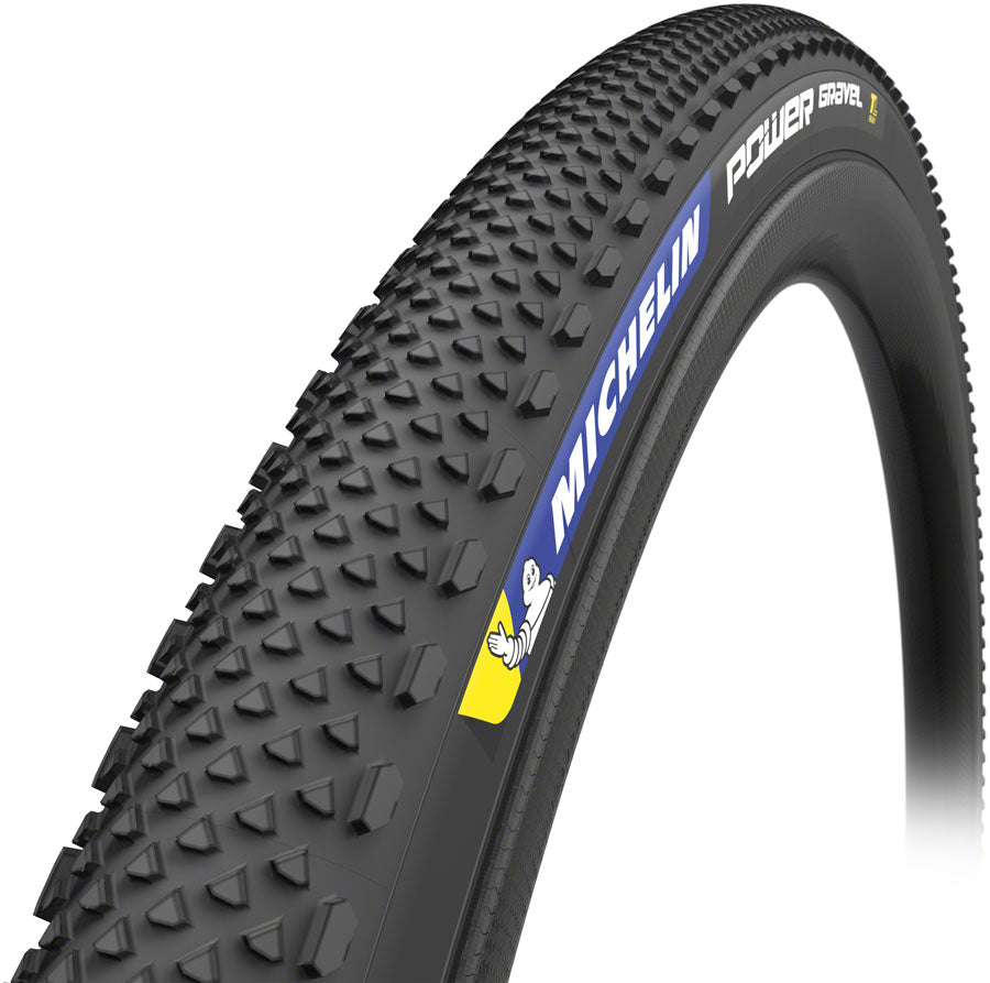 Michelin Power Gravel Tire - 700 x 47 Tubeless Folding Black