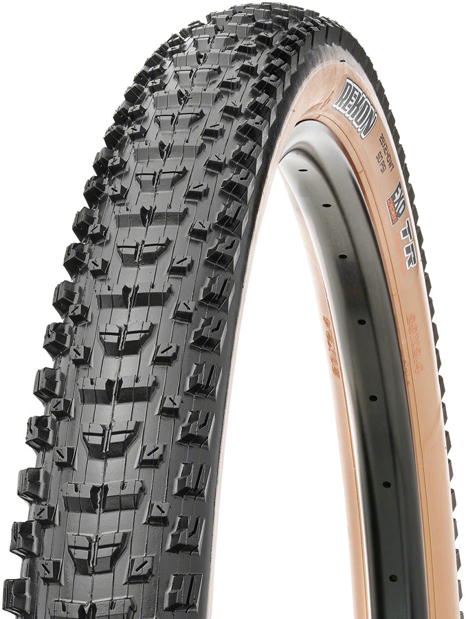 Maxxis Rekon Plus Tire - 27.5 x 2.8 Tubeless Folding BLK/Light Tan 3CMaxx Terra EXO