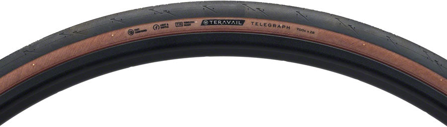 Teravail Telegraph Tire - 700 x 28 Tubeless Folding Tan Light and Supple-Goodwynn&#39;sGoodwynn&#39;s