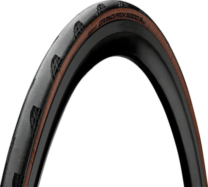 Continental Grand Prix 5000 S TR Tire - 700 x 32 Tubeless Folding BLK/Transparent BLKChili Vectran Breaker LazerGrip ACT