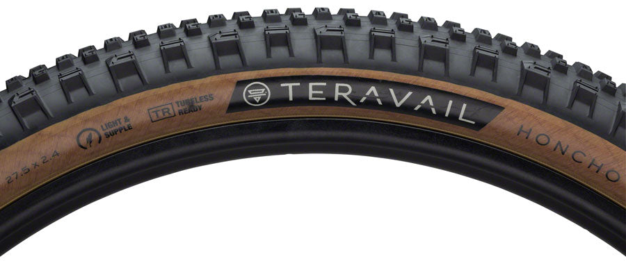 Teravail Honcho Tire - 27.5 x 2.4 Tubless Folding Tan Durable Grip Compound-Goodwynn&#39;sGoodwynn&#39;s