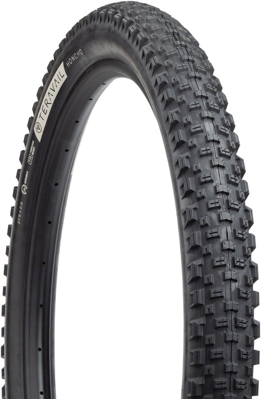 Teravail Honcho Tire - 27.5 x 2.6 Tubeless Folding BLK Light Supple Grip Compound-Goodwynn's