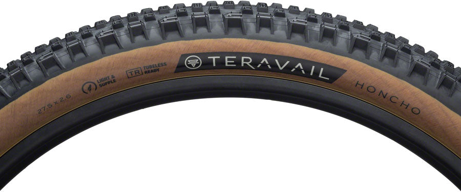 Teravail Honcho Tire - 27.5 x 2.6 Tubeless Folding Tan Durable Grip Compound-Goodwynn&#39;sGoodwynn&#39;s