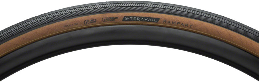 Teravail Rampart Tire - 700 x 32 Tubeless Folding Tan Light Supple Fast Compound-Goodwynn&#39;sGoodwynn&#39;s