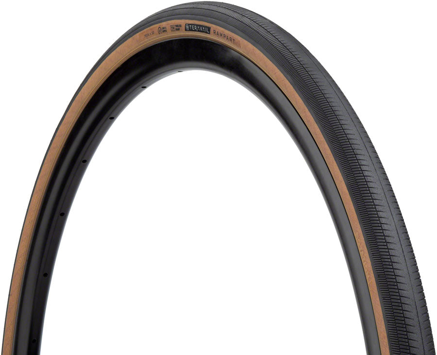 Teravail Rampart Tire - 700 x 32 Tubeless Folding Tan Light Supple Fast Compound-Goodwynn&#39;sGoodwynn&#39;s