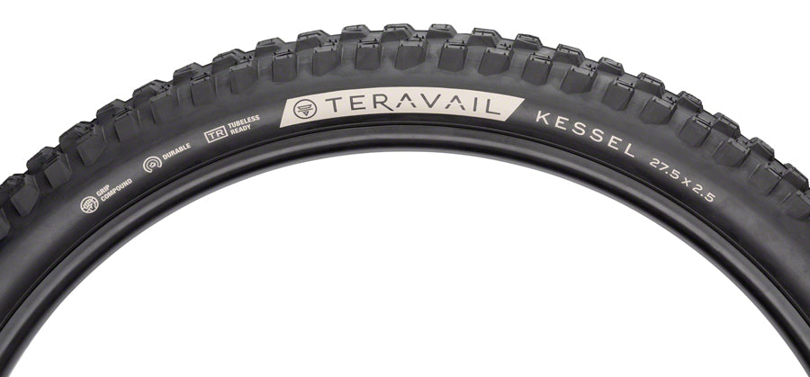 Teravail Kessel Tire - 27.5 x 2.5 Tubeless Folding Black Durable-Goodwynn&#39;sGoodwynn&#39;s