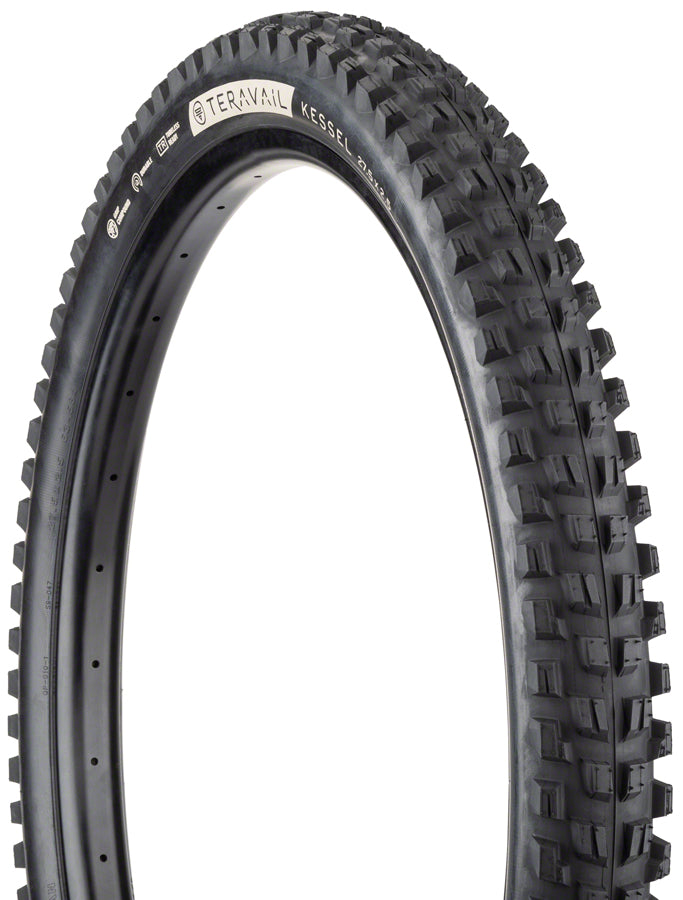 Teravail Kessel Tire - 27.5 x 2.5 Tubeless Folding Black Durable-Goodwynn&#39;sGoodwynn&#39;s