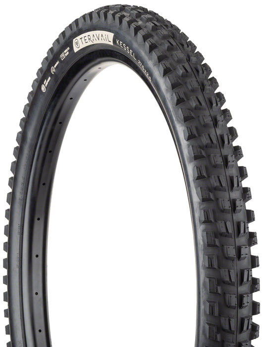 Teravail Kessel Tire - 27.5 x 2.5 Tubeless Folding Black Durable-Goodwynn's