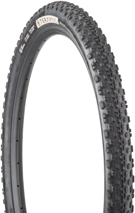 Teravail Rutland Tire - 27.5 x 2.1 Tubeless Folding Black Light and Supple