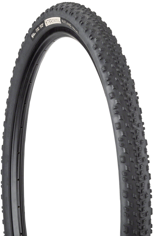 Teravail Rutland Tire - 700 x 47 Tubeless Folding Black Light and Supple-Goodwynn's