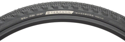 Teravail Washburn Tire - 700 x 42 Tubeless Folding Black Durable