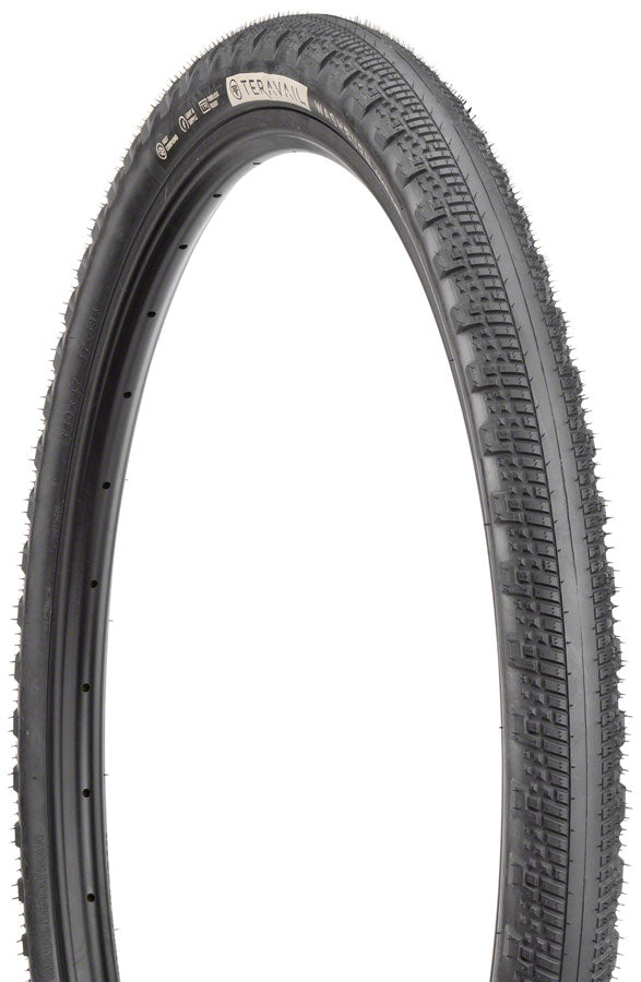 Teravail Washburn Tire - 650b x 47 Tubeless Folding Black Light and Supple