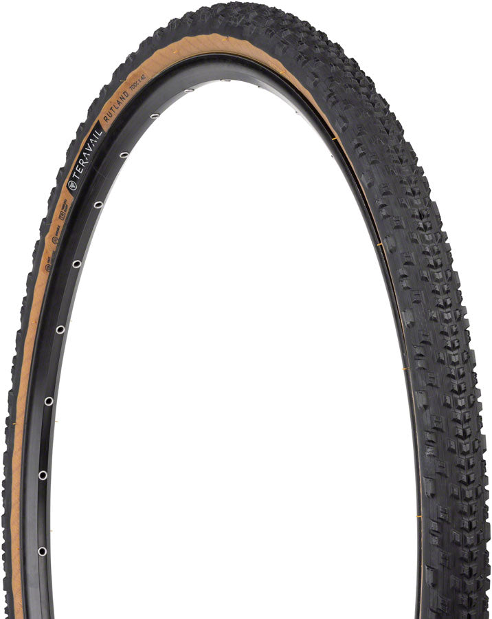 Teravail Rutland Tire - 700 x 42 Tubeless Folding Tan Durable-Goodwynn&#39;sGoodwynn&#39;s