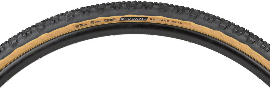 Teravail Rutland 700 x 38 Tubeless Folding Tan Durable Fast Compound-Goodwynn&#39;sGoodwynn&#39;s