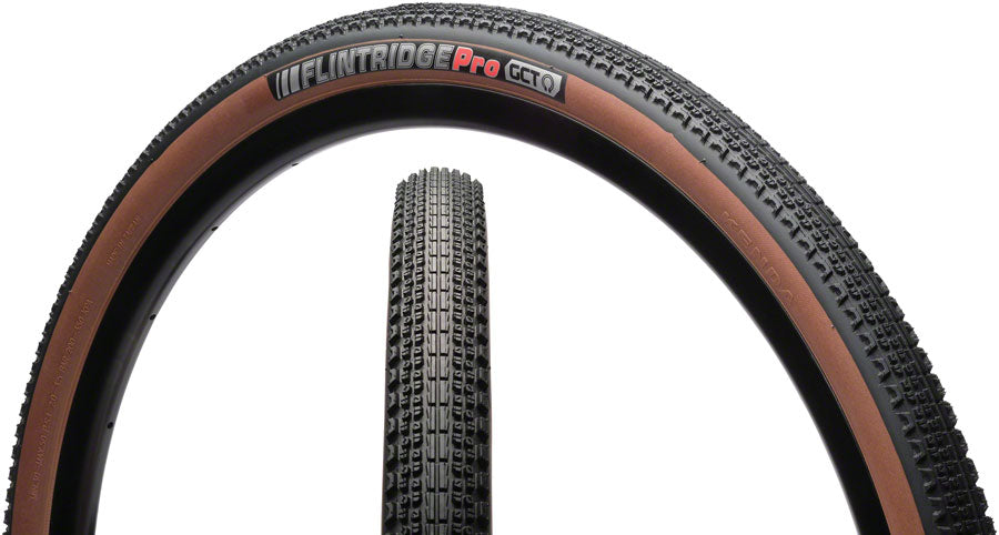 Kenda Flintridge Pro Tire - 700 x 35 Tubeless Folding Coffee Sidewall 120tpi GCT-Goodwynn&#39;sGoodwynn&#39;s