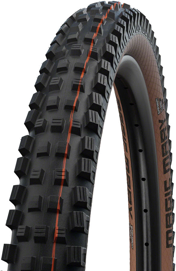 Schwalbe Magic Mary Tire - 29 x 2.4 Tubeless Folding BLK/Bronze Evolution Line Super Gravity Addix Soft-Goodwynn&#39;sGoodwynn&#39;s