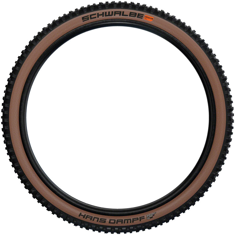 Schwalbe Hans Dampf Tire - 27.5 x 2.6 Tubeless Folding BLK/Bronze Evolution Line Super Trail Addix Soft-Goodwynn&#39;sGoodwynn&#39;s