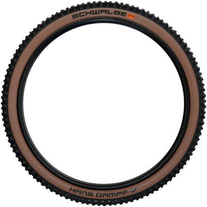 Schwalbe Hans Dampf Tire - 27.5 x 2.6 Tubeless Folding BLK/Bronze Evolution Line Super Trail Addix Soft