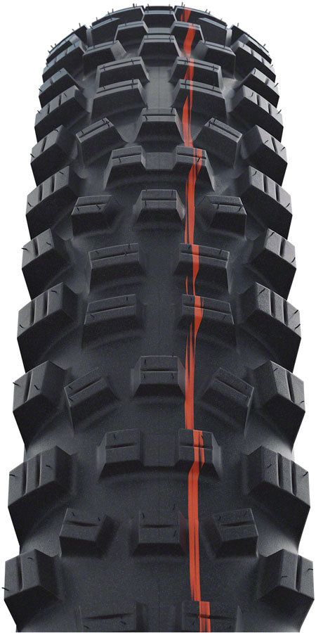 Schwalbe Hans Dampf Tire - 27.5 x 2.6 Tubeless Folding BLK/Bronze Evolution Line Super Trail Addix Soft-Goodwynn&#39;sGoodwynn&#39;s