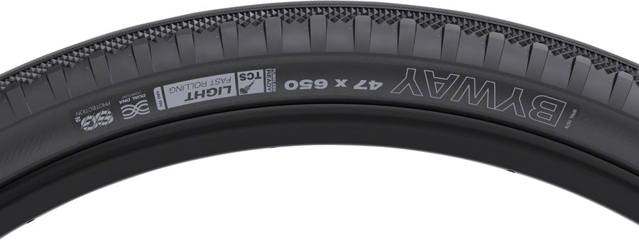 WTB Byway Tire - 650b x 47 TCS Tubeless Folding Black Light Fast Rolling SG2-Goodwynn&#39;sGoodwynn&#39;s