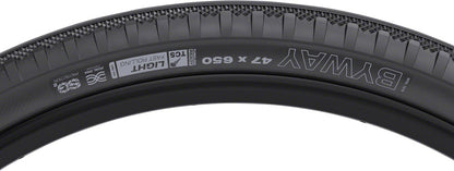 WTB Byway Tire - 650b x 47 TCS Tubeless Folding Black Light Fast Rolling SG2