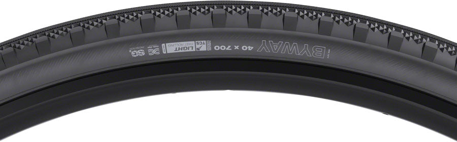 WTB Byway Tire - 700 x 40 TCS Tubeless Folding Black Light Fast Rolling SG2-Goodwynn&#39;sGoodwynn&#39;s