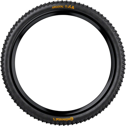 Continental Argotal Tire - 27.5 x 2.40 Tubeless Folding BLK Soft Downhill Casing E25