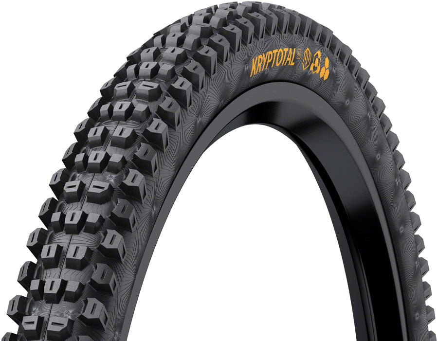 Continental Kryptotal Front Tire - 27.5 x 2.40 Tubeless Folding BLK Super Soft Downhill Casing E25-Goodwynn&#39;sGoodwynn&#39;s