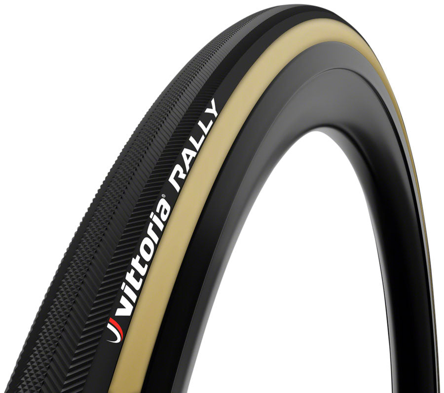 Vittoria Rally Tire - 700 x 25 Tubular Folding Black/Tan-Goodwynn&#39;sGoodwynn&#39;s