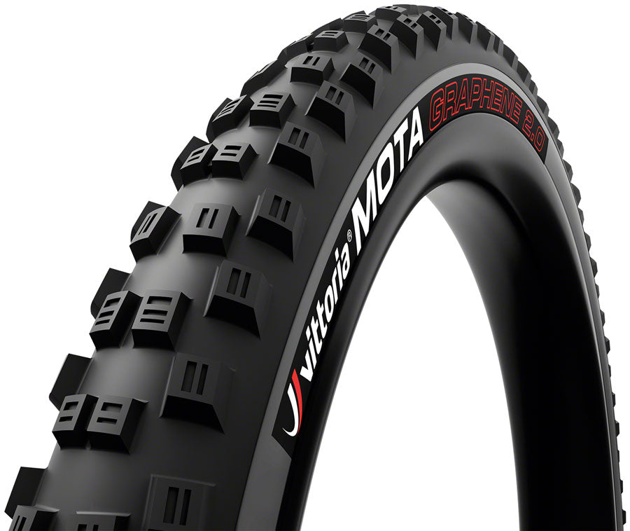 Vittoria Mota Tire - 29 x 2.6 Tubeless 2PLY Folding BLK/Anthracite Enduro 4C G2.0