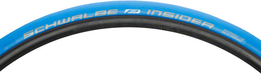 Schwalbe Insider Trainer Tire 700 x 23c Folding Bead Performance Line Performance Compound Blue-Goodwynn's