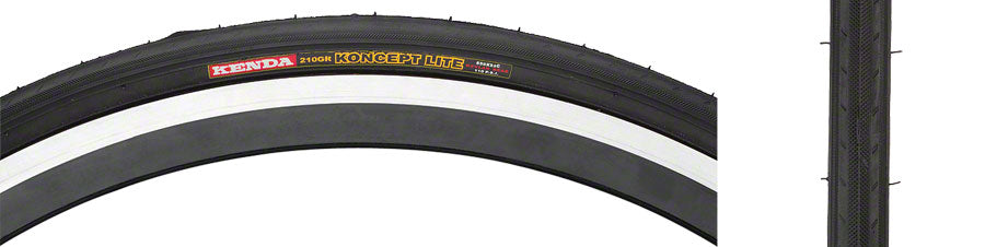 Kenda Koncept Tire - 650c x 23 Clincher Folding Black 60tpi