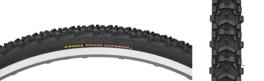 Kenda Kross Supreme Tire - 700 x 35 Clincher Folding Black 60tpi-Goodwynn&#39;sGoodwynn&#39;s