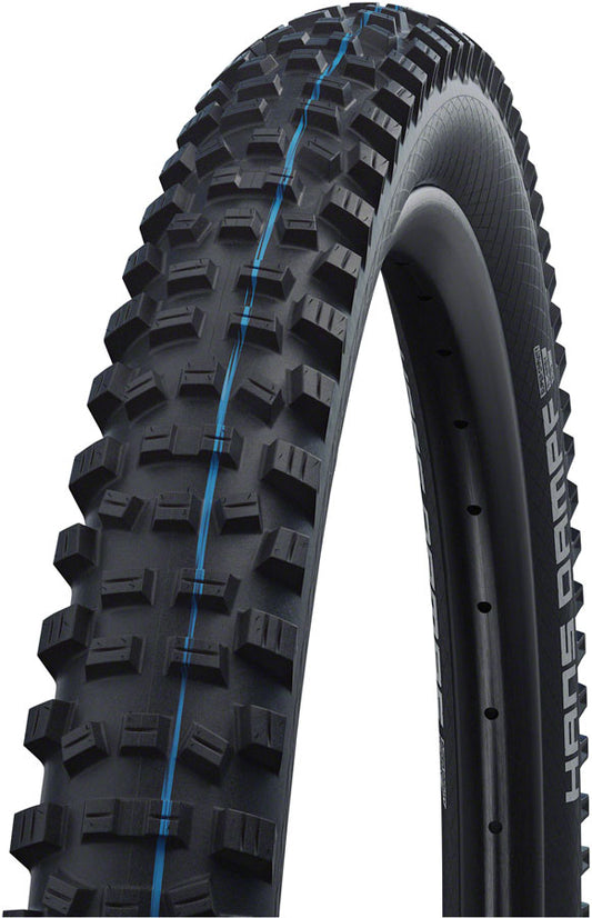 Schwalbe Hans Dampf Tire - 27.5 x 2.6" Tubeless Folding BLK Evolution Line Addix SpeedGrip Super Trail-Goodwynn's