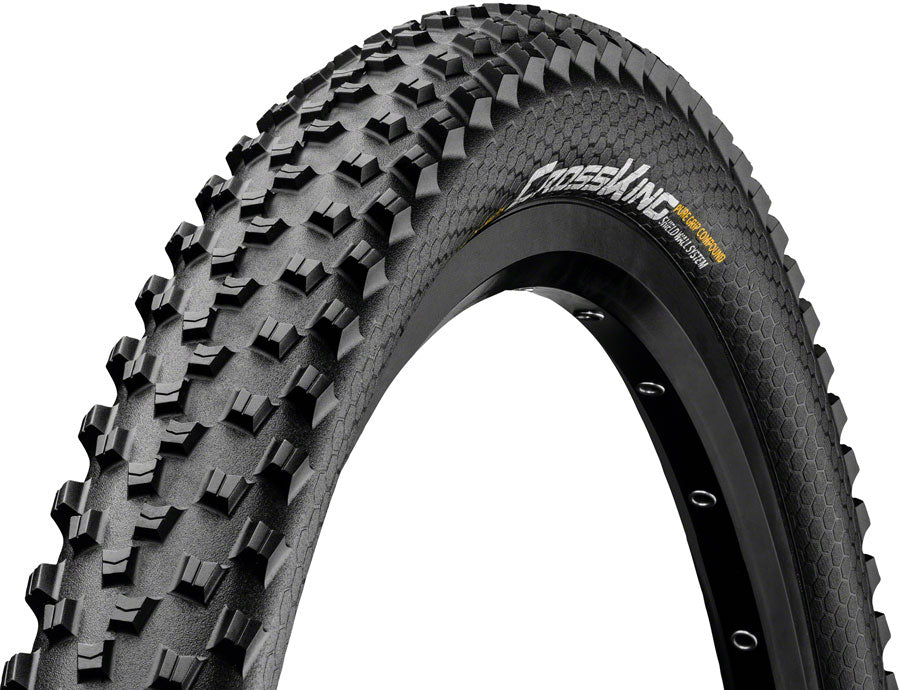 Continental Cross King Tire - 27.5 x 2.60 Tubeless Folding BLK PureGrip ShieldWall System E25-Goodwynn&#39;sGoodwynn&#39;s