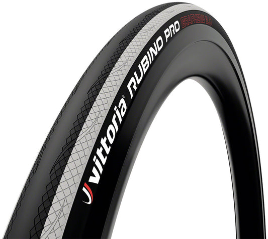 Vittoria Rubino IV Tire - 700 x 25 Clincher  Folding  Black/White 3C G2.0-Goodwynn's