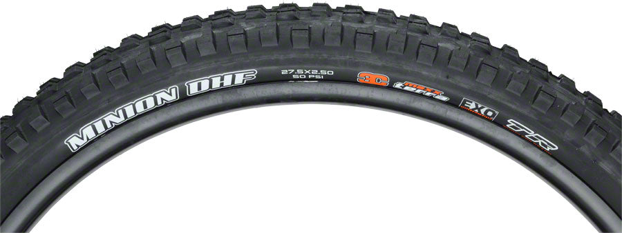 Maxxis Minion DHF Tire - 27.5 x 2.5 Tubeless Folding BLK 3C Maxx Terra EXO Wide Trail-Goodwynn&#39;sGoodwynn&#39;s