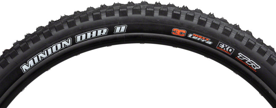 Maxxis Minion DHR II Tire - 27.5 x 2.4 Tubeless Folding BLK 3C MaxxTerra EXO Wide Trail-Goodwynn&#39;sGoodwynn&#39;s