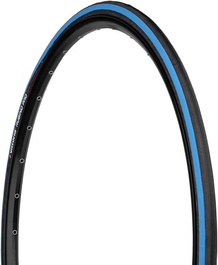 Vittoria Rubino Pro Tire - 700 x 25 Clincher Folding Black/Blue G2.0