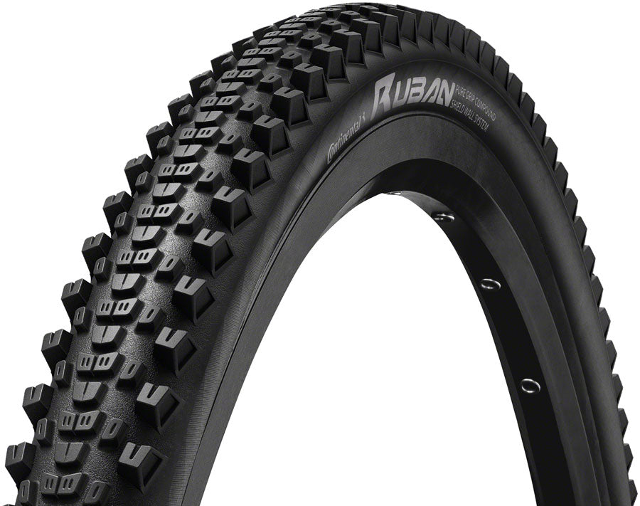 Continental Ruban Tire - 27.5 x 2.10 Tubeless Folding BLK SL PureGrip ShieldWall System E25-Goodwynn&#39;sGoodwynn&#39;s