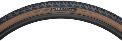 Teravail Cannonball Tire - 650b x 40 Tubeless Folding Tan Durable Fast Compound