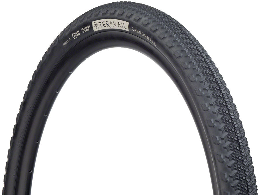 Teravail Cannonball Tire - 650b x 47 Tubeless Folding BLK Light Supple Fast Compound-Goodwynn&#39;sGoodwynn&#39;s